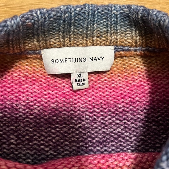 Something Navy Sweater and Sweatershorts set - poppy ombré - Picture 5 of 6